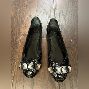 Burberry Black Patent Leather Shoes